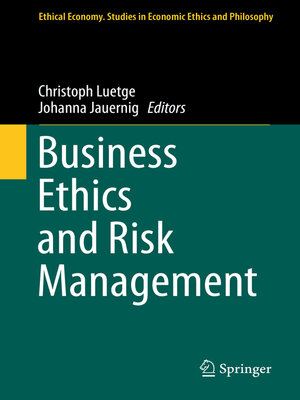 cover image of Business Ethics and Risk Management